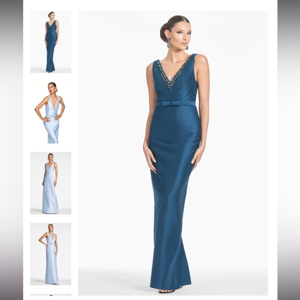 Sachin + Babi Teal Maxi Dress